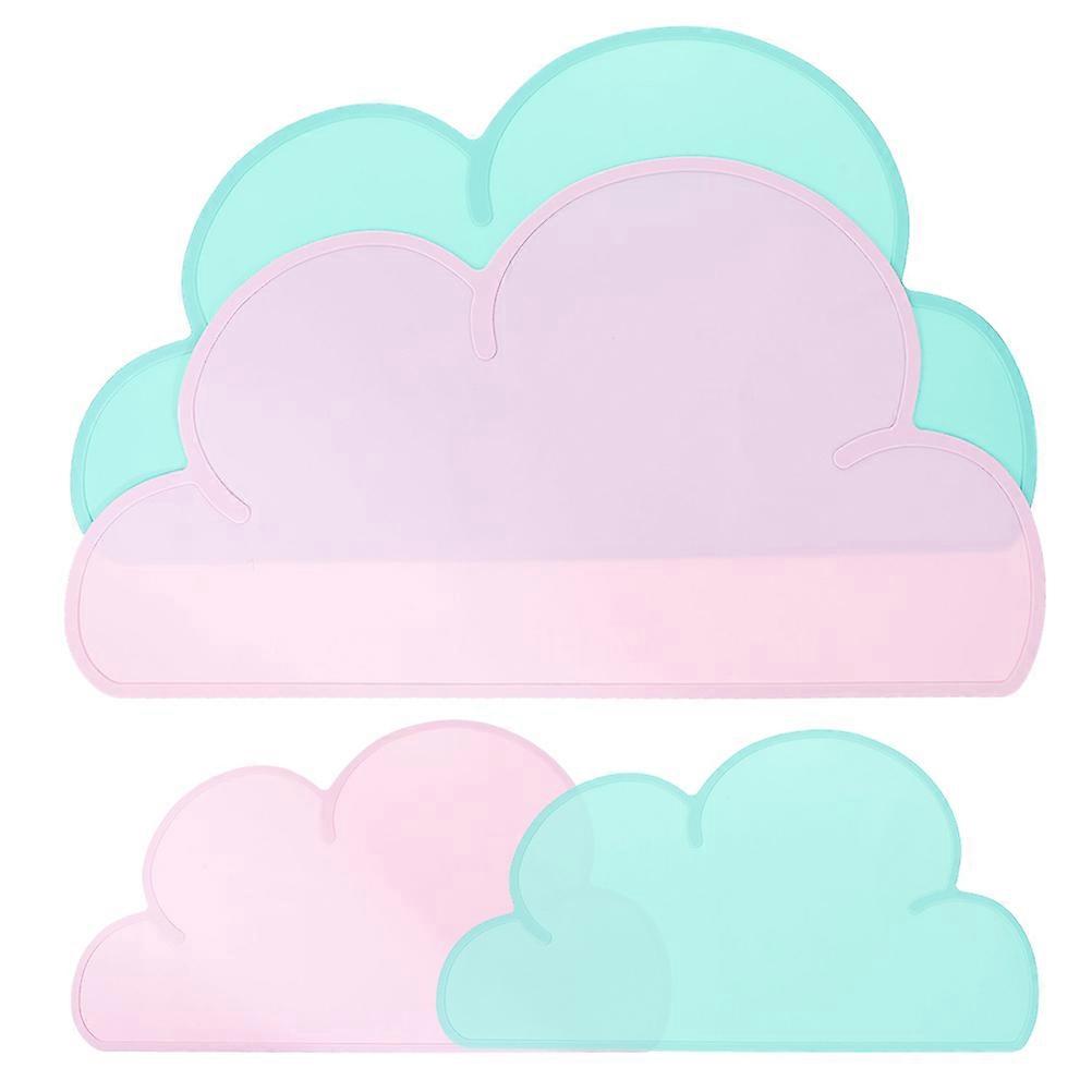 Reusable Pet Food Mat Silicone Mat for Feeding 12Pcs Assorted Color