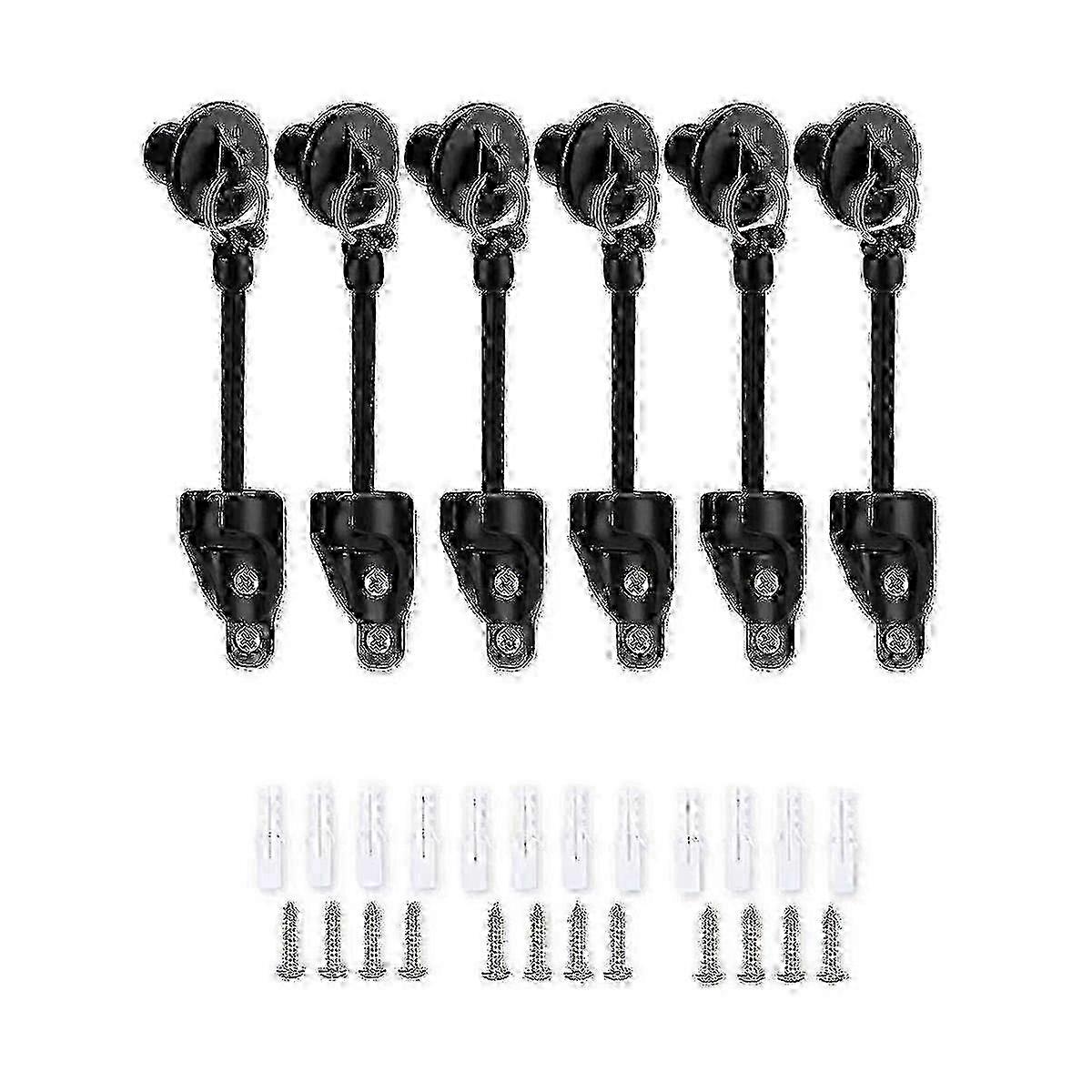 Upgraded Bungee Kit and End Cap Outdoor Roller Sun Shade Replacement Part Shade Tie Downs Elastic W