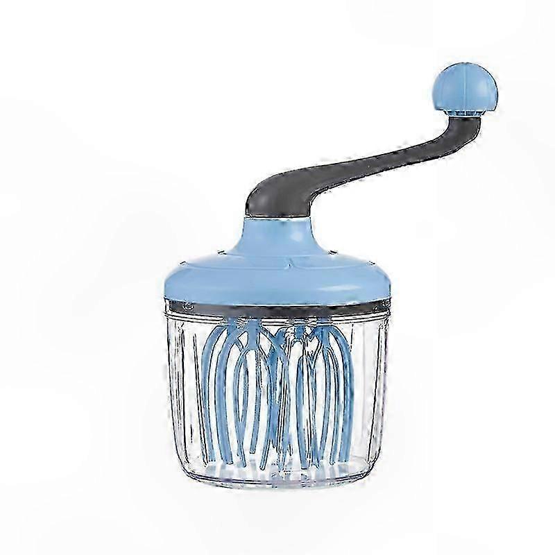 Handheld Plastic Egg Whisk with Separator - Versatile Kitchen Tool for Blending and Beating Eggs at Home