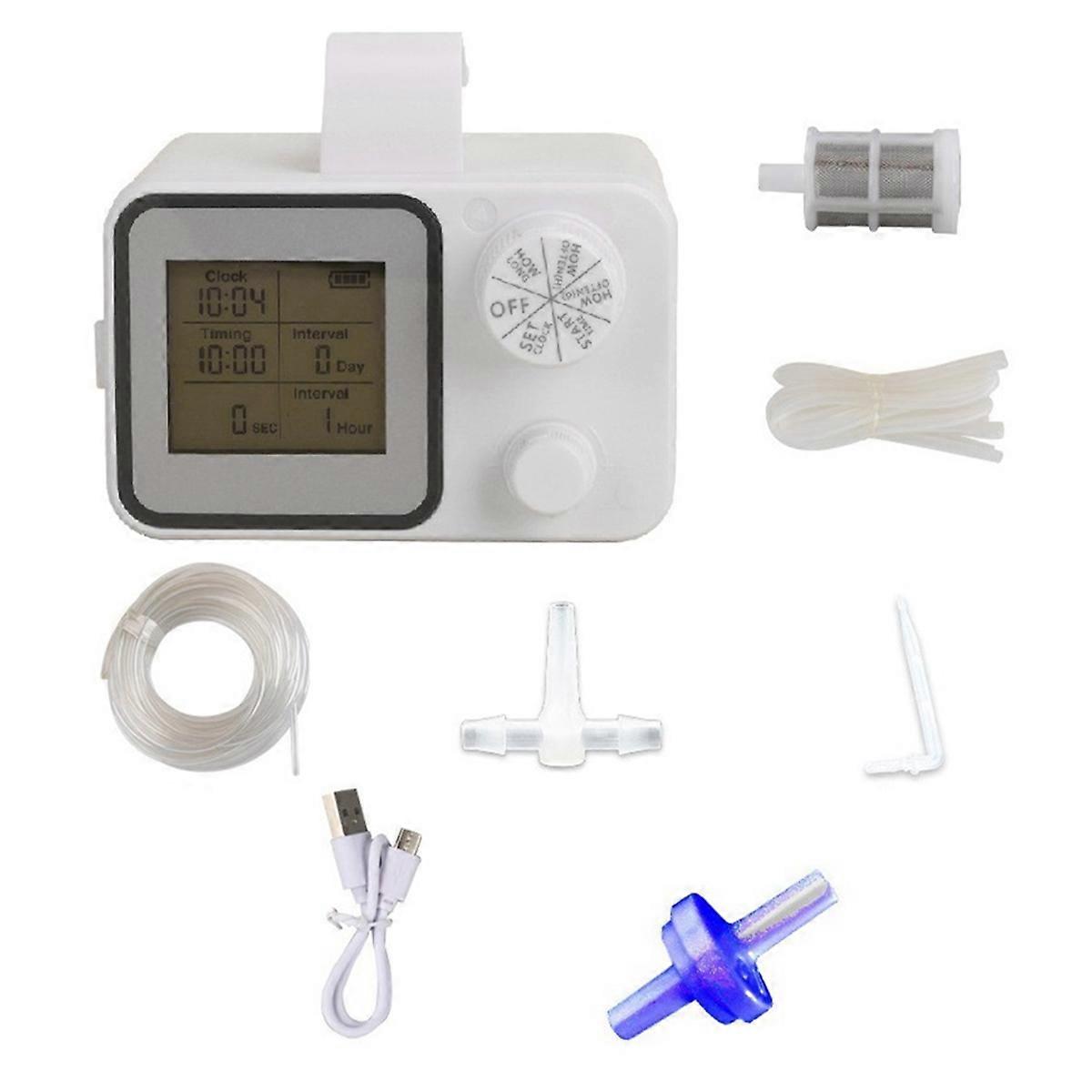 Smart Automatic Watering System with Drop Automatic Drip Irrigation Kit with Customize Schedule Water