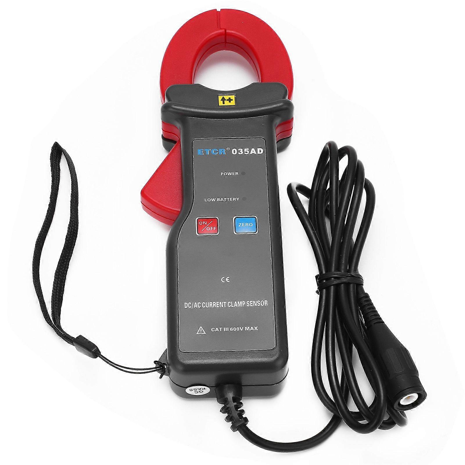 ETCR035AD AC/DC Clamp Current Sensor BNC Connector Multifunctional Anti Interference Current Sensor