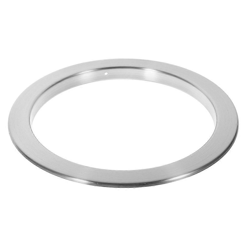 4Pcs Silver Stainless Steel Trash Grommets for Kitchen Embedded Use