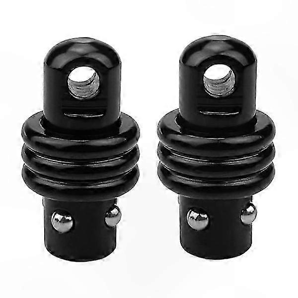 2-Pack Quick Detachable Swivel Adapter with Stud for Easy Installation