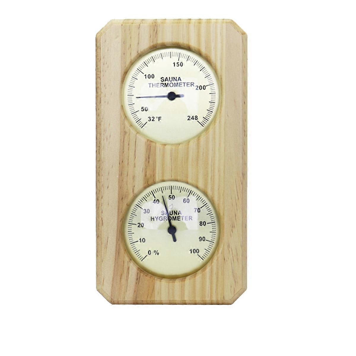 Sauna Thermometer Fahrenheit Hygrometer Gauge