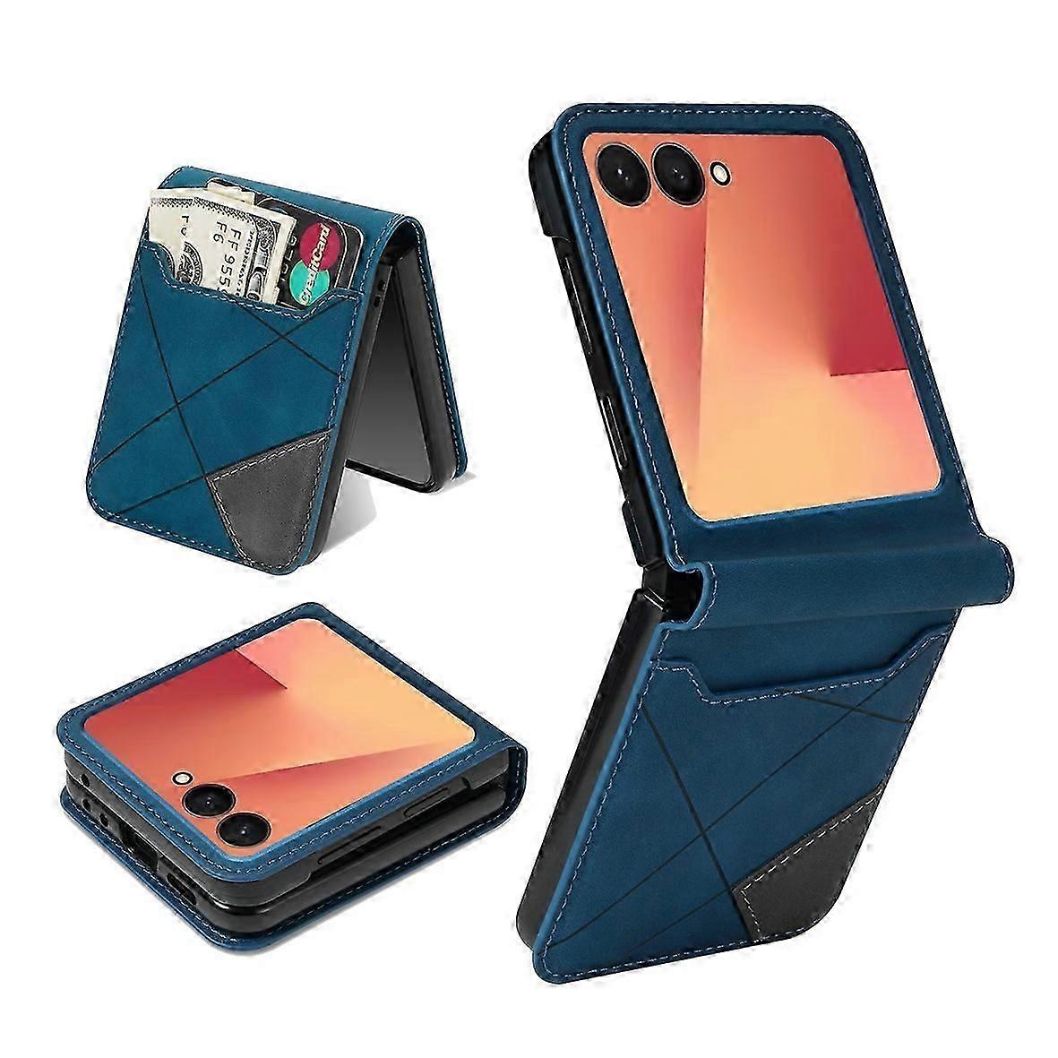 Card Holder PU Leather Samsung Galaxy Z Flip7 5G Case