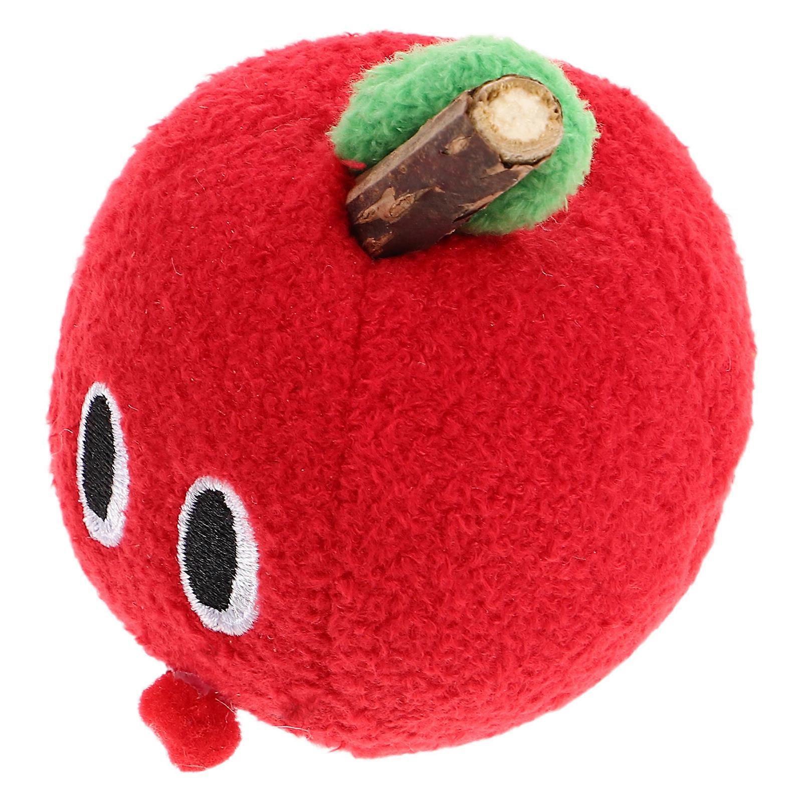 Kitten Chewing Toys 2Pcs Durable Plush Catnip Fruit Teething Sticks