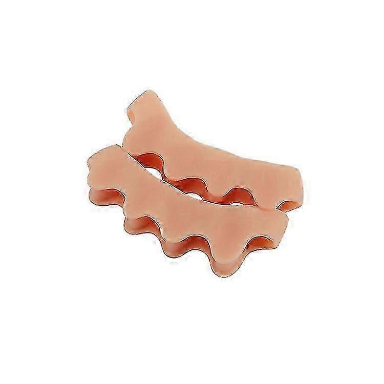 Teenscheiders, Bunion Toe Separators, Toe Spacers, Instant Pijnverlichting voor Mannen en Vrouwen - Kleur