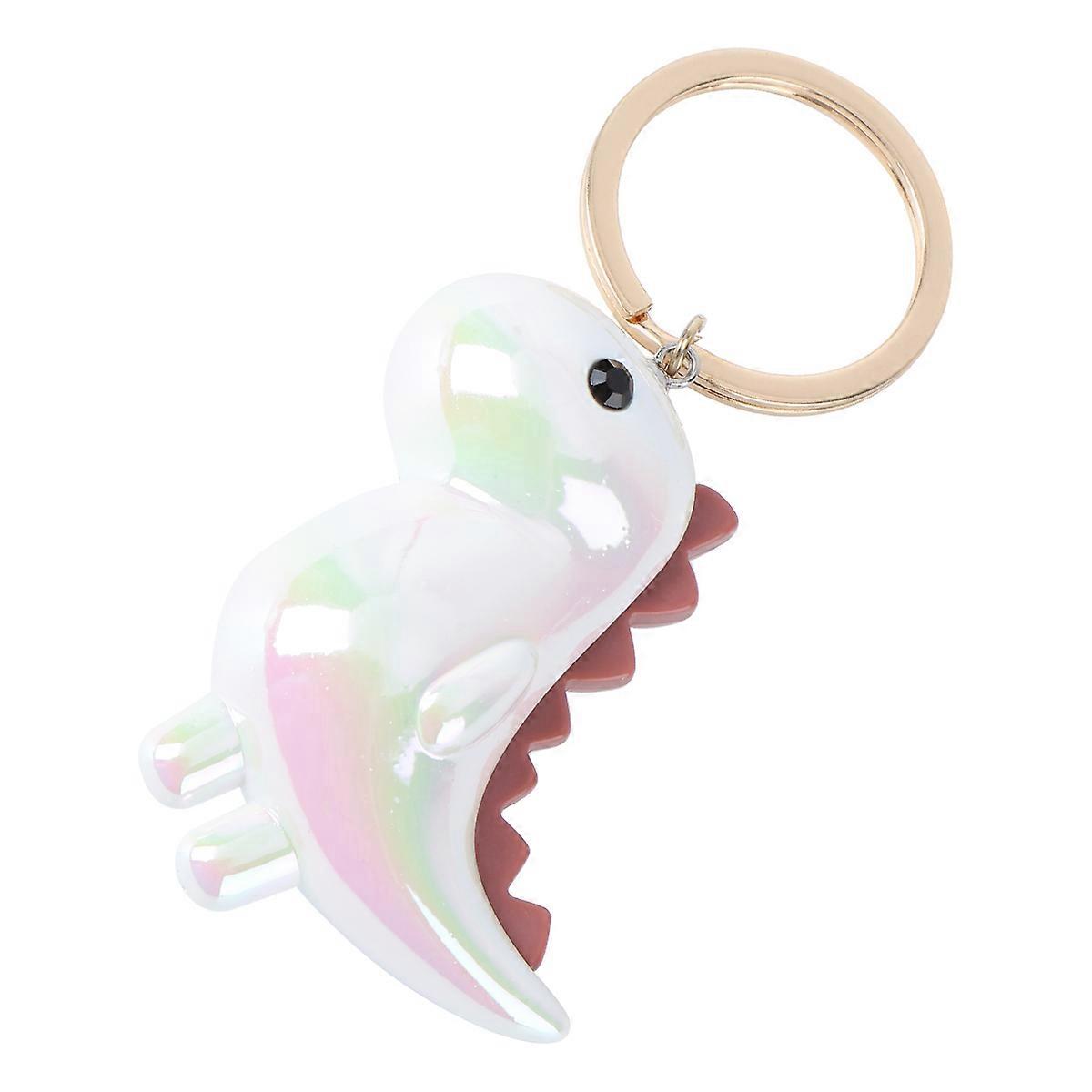 Lovely Metal Key Chain Dinosaur Shape Bags Decoration Everyday Use 1Pc Multi