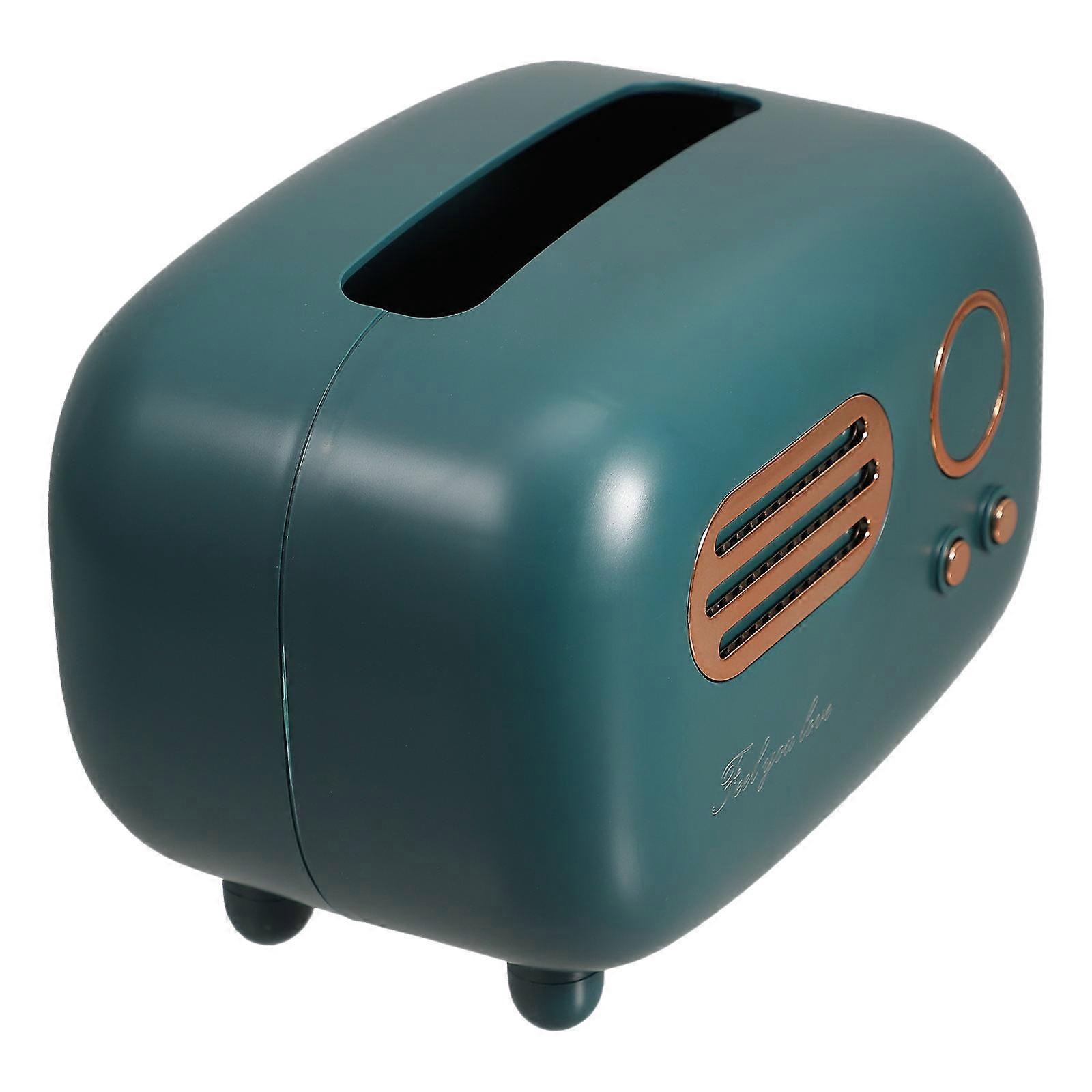 Paper Container TV Shape for Home Use 2Pcs Creative Tissue Box Storage