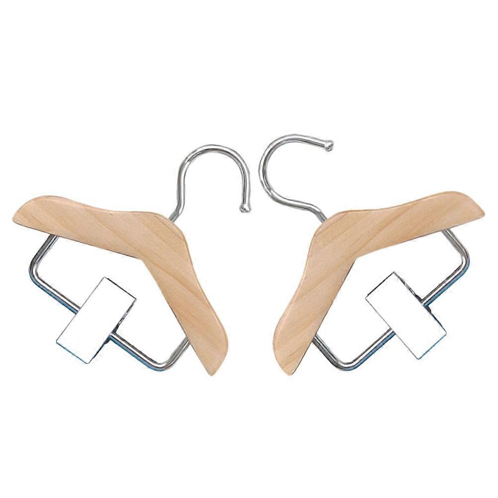 Dog Clothes Hanger Wooden Small Pet Hangers for Apparel 8Pcs