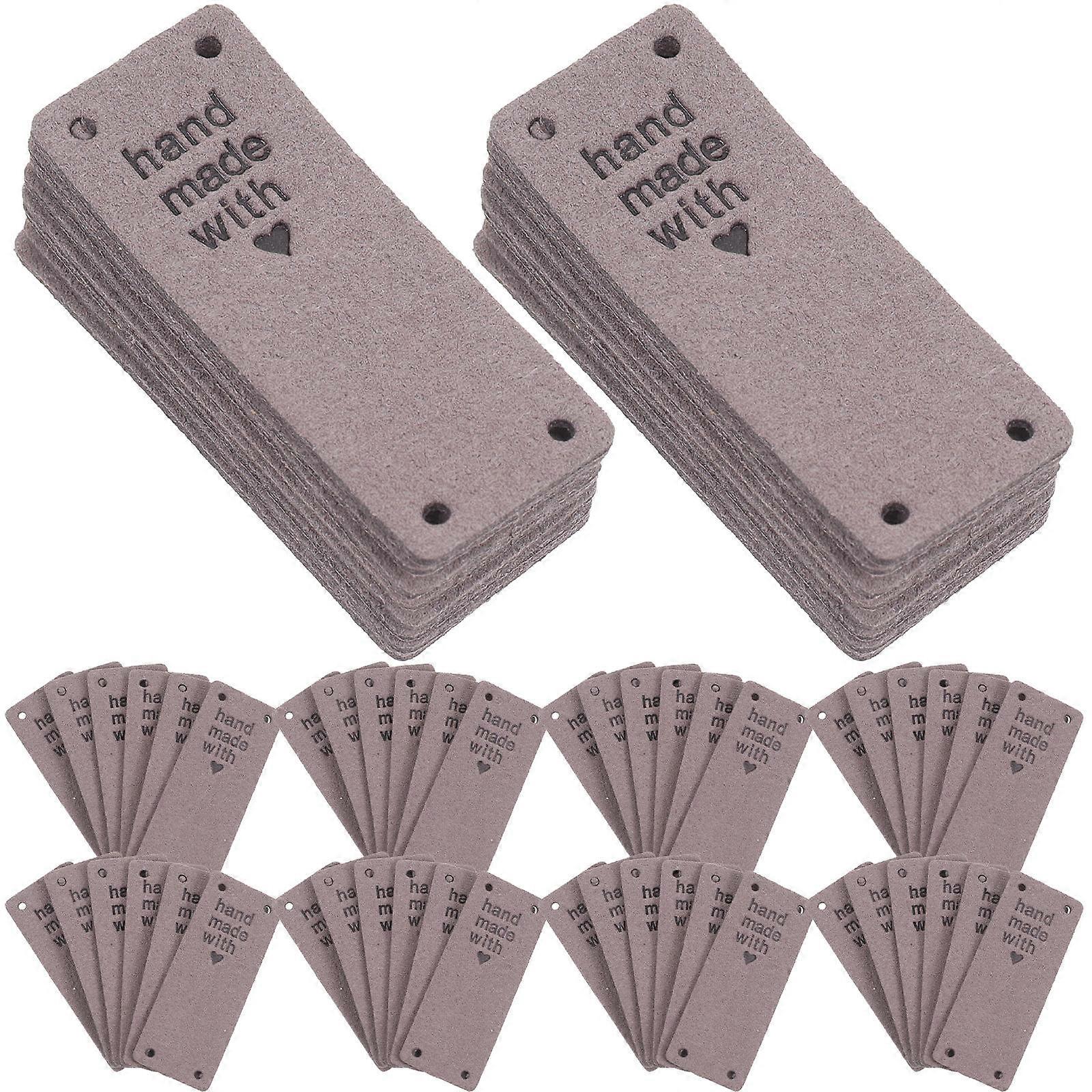Classic Rectangular Labels In Faux Perfect For Handmade Projects Versatile Use 200 Pcs