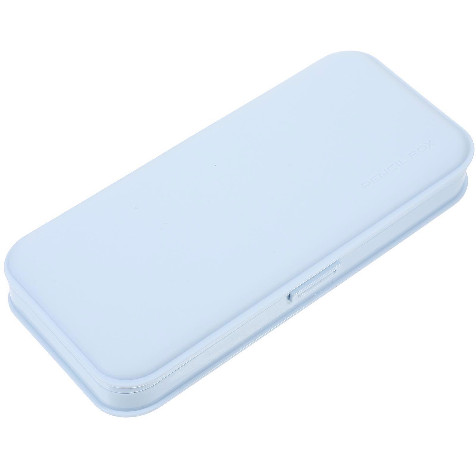 Large Capacity Pencil Box Plastic Organizer for Storage 5Pcs