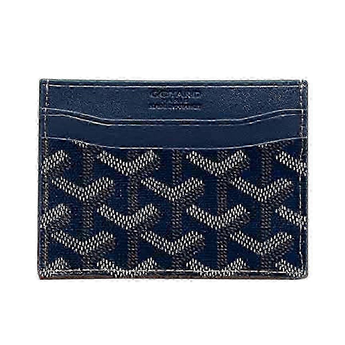 حقيبة حامل بطاقة أنيقة من جلد البقر على غرار الموضة