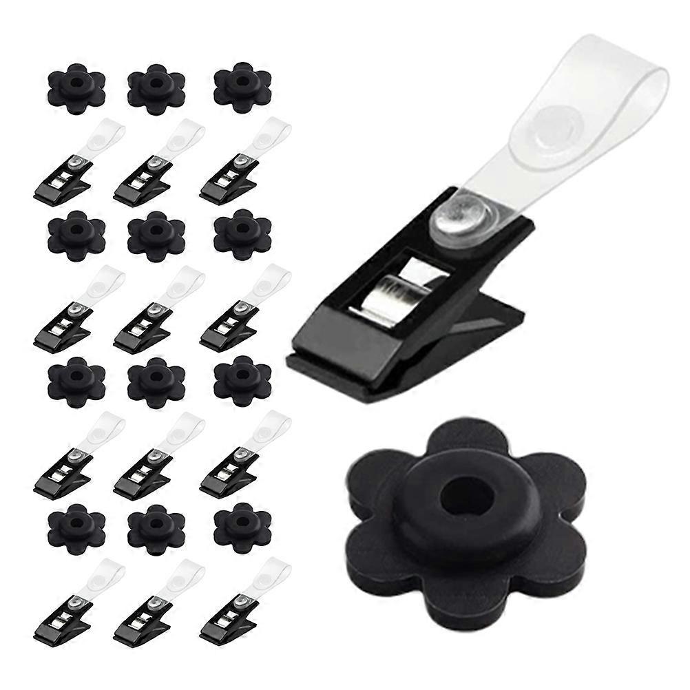 Anti Wind Garden Flag Stoppers for Yard Pole Stand Accessories 3Sets