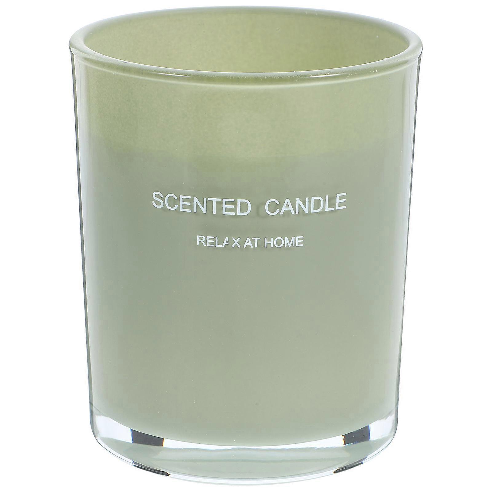 Birthday Candle Scented Candle Light Green for Kitchen Use 4Pcs