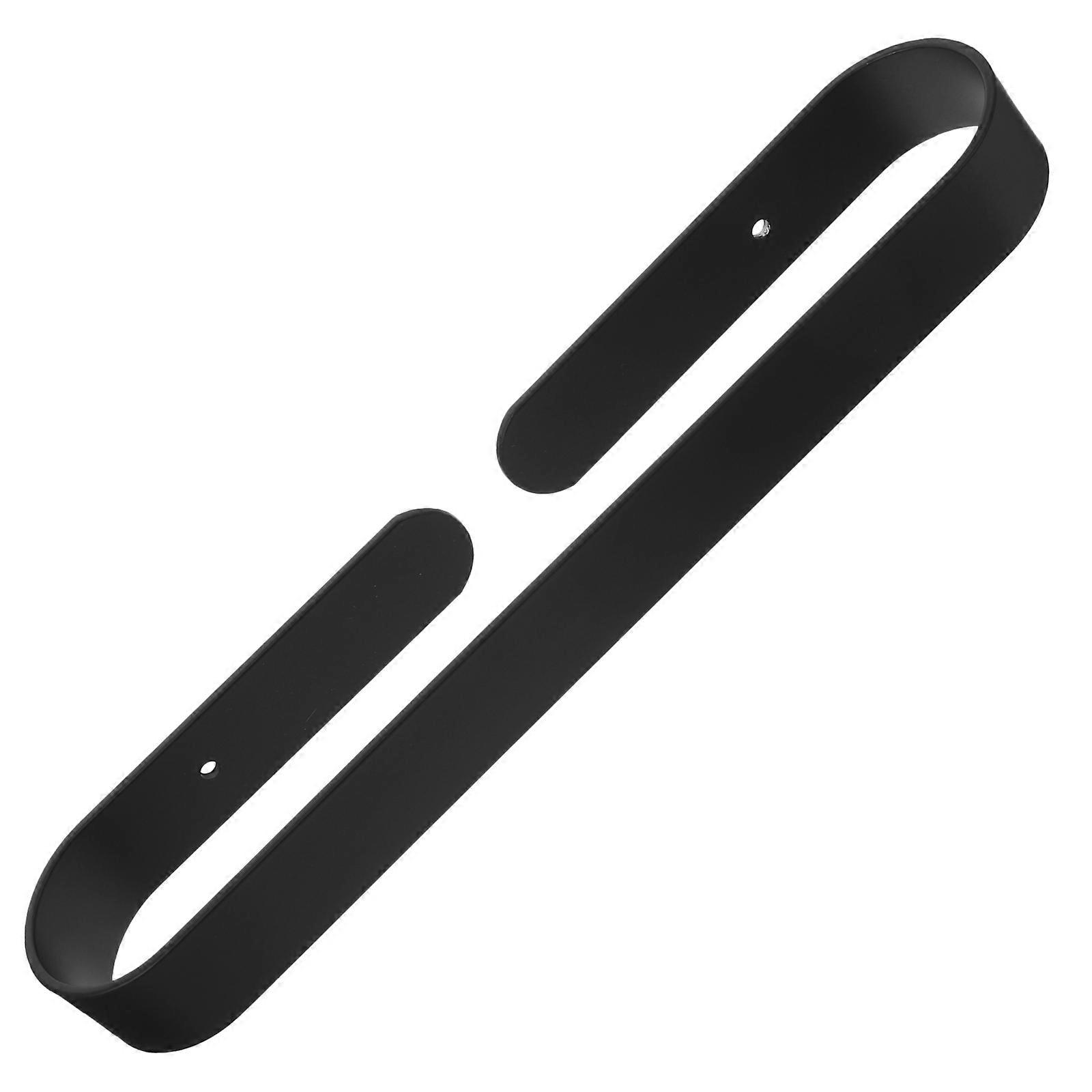 Modern Towel Rack Black 3Pcs Multi-functional Use For Home Storage Space Saving Solution