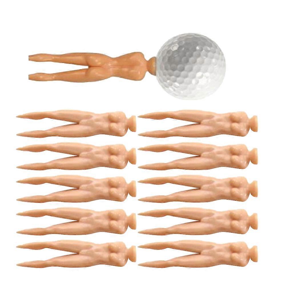 Golf Tees Plastic Tees Protective for Golf Use 25Pcs Pack Assorted