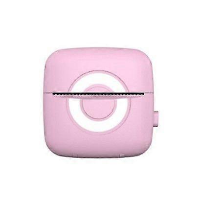 C13 Pink Portable Thermal Printer (With Printing Paper Roll)