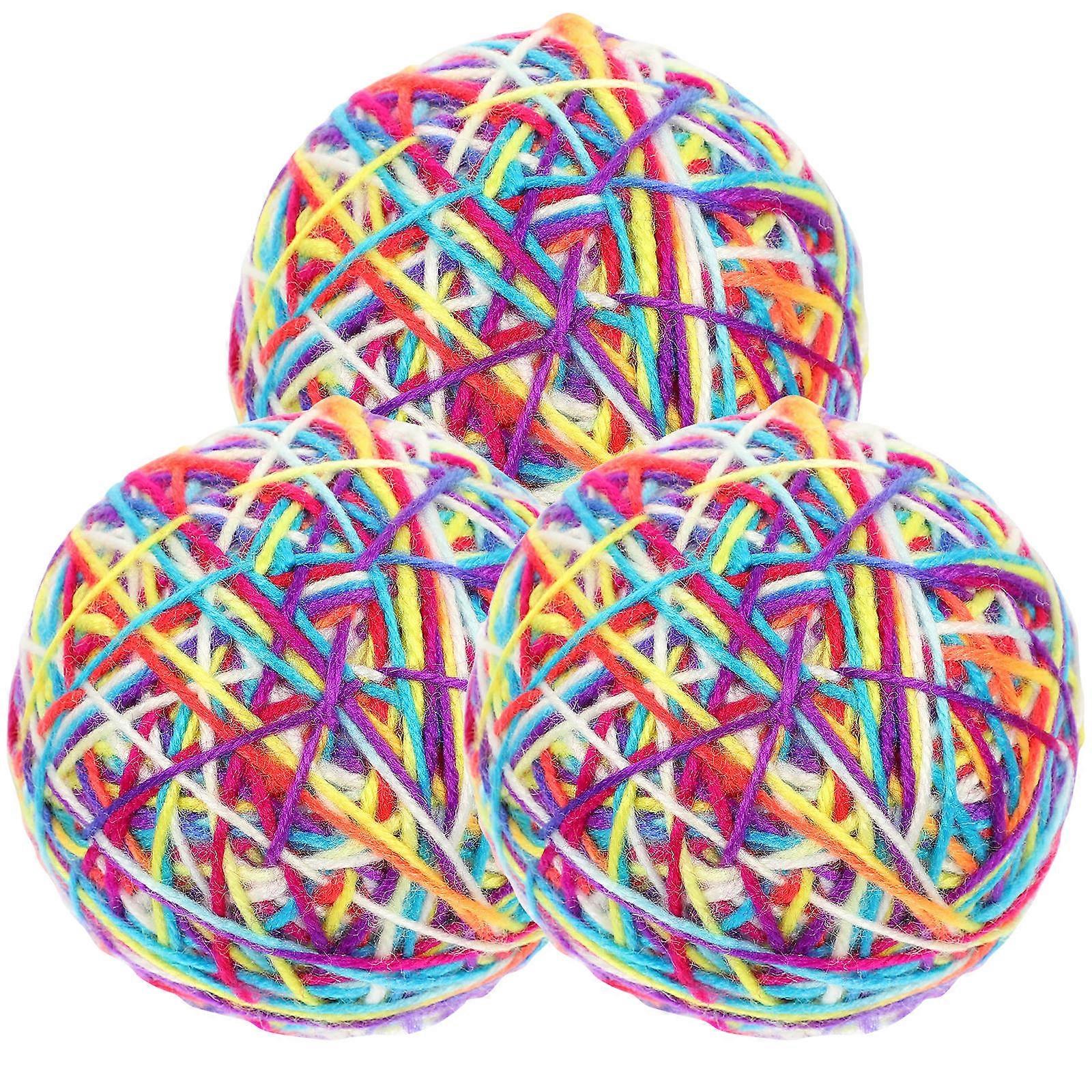 Funny Kitten Ball Toy Household Cat Plaything for Active Play 9Pcs