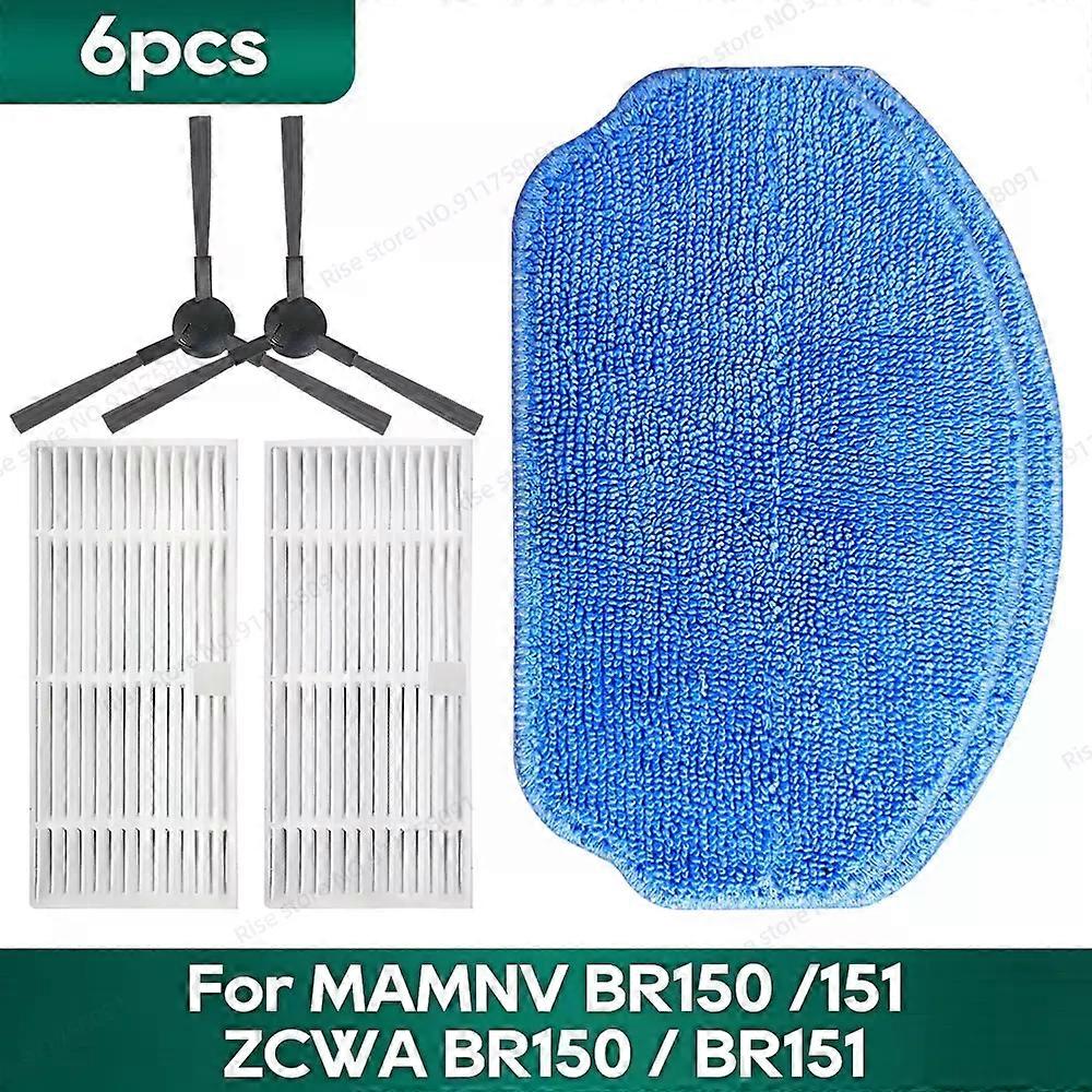 Compatible for MAMNV BR151 / BR150 / ZCWA BR150 / BR151 / Kabum Smart 100, Midea VCR04W, IRBIS Bean 0121 Accessories Hepa Filter