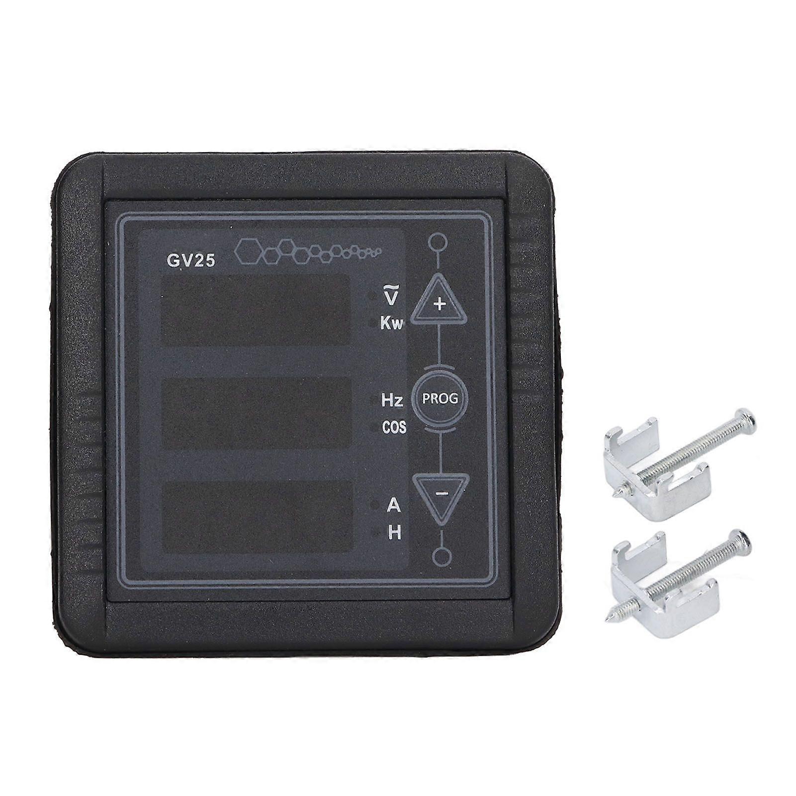 Generator Digital Multifunction Meter ABS Housing IP54 Voltage Current Frequency Tester 85265V