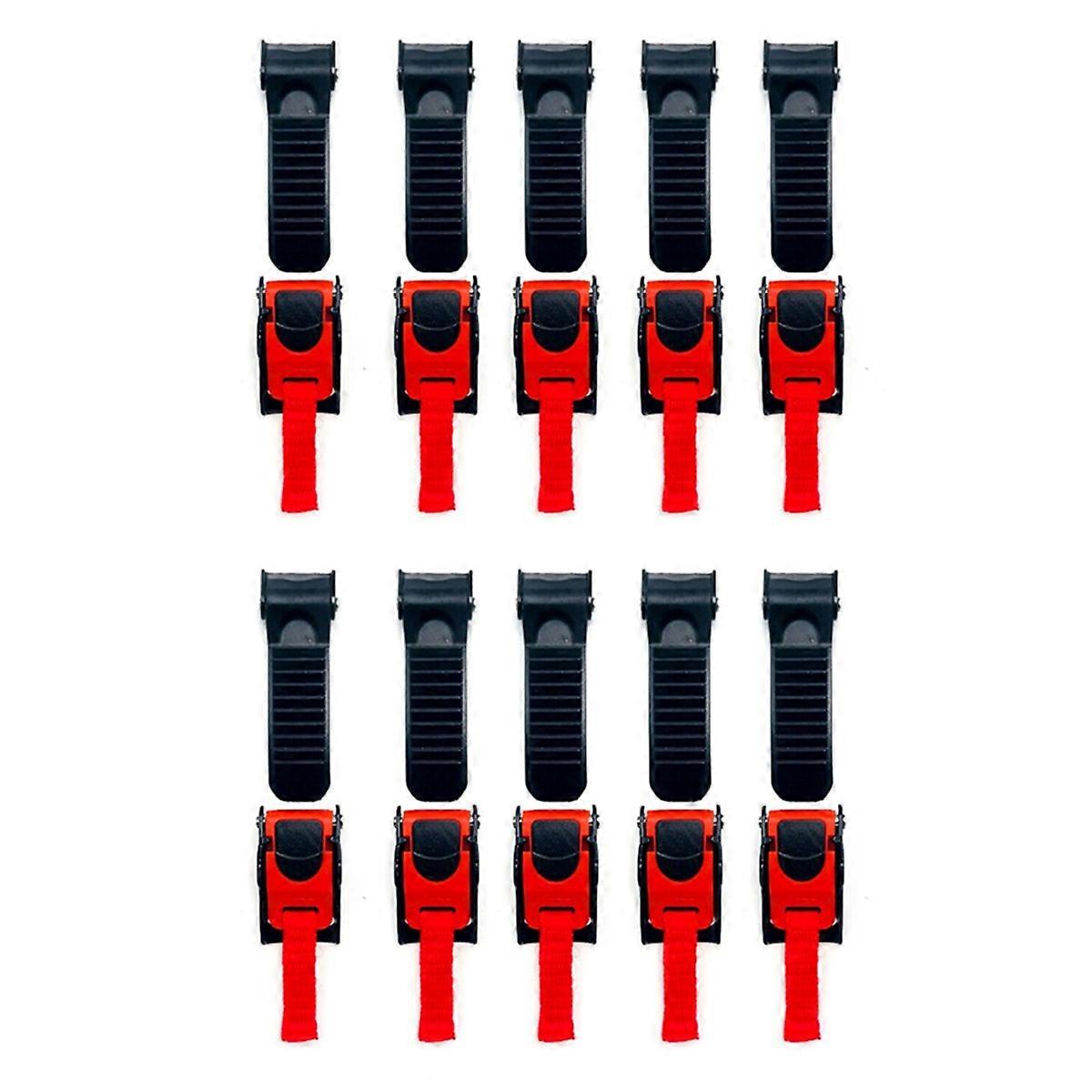 10PCS Motorcycle Bike Helmet Quick Release Clip