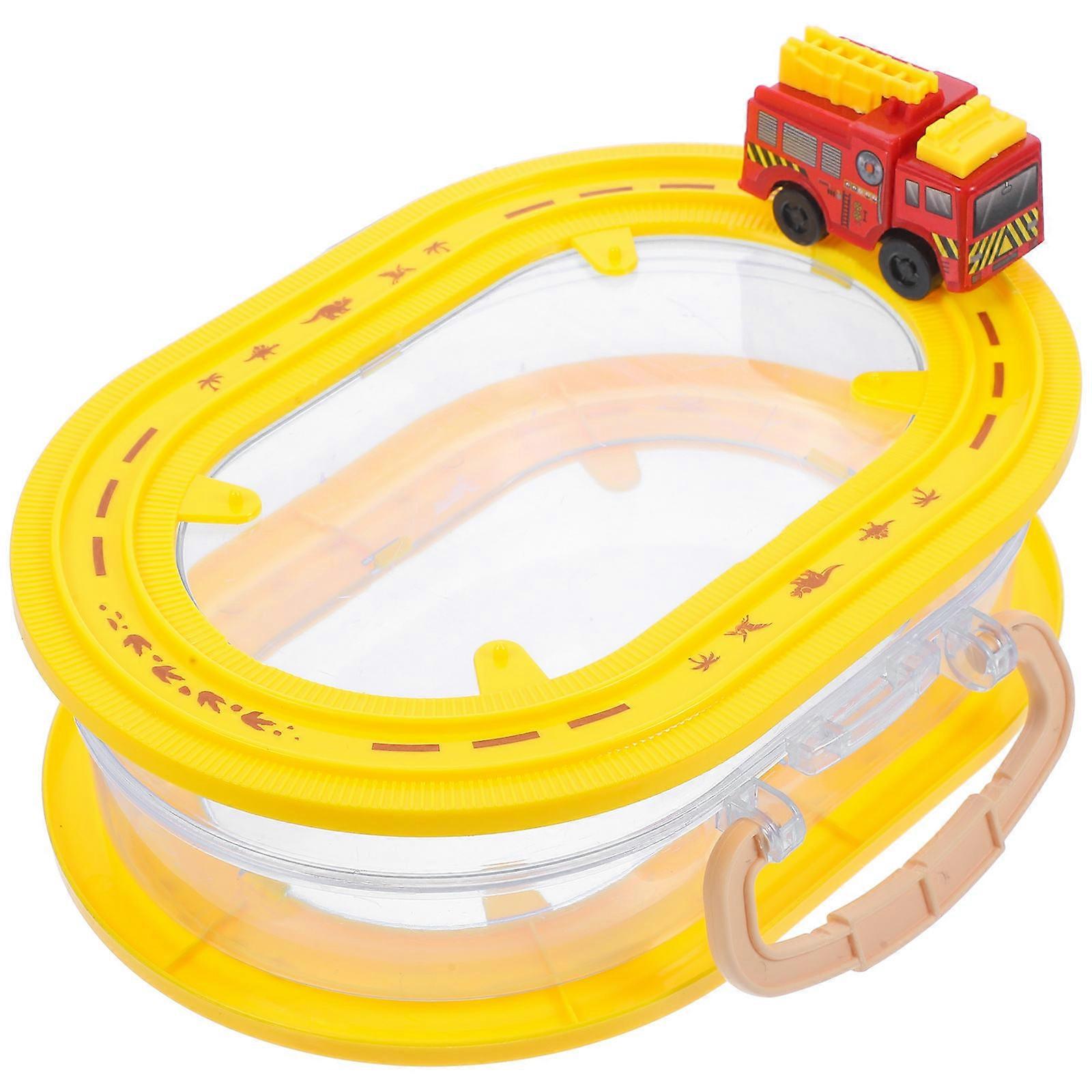 Miniature Wind-Up Car Toy Storage Box Set for Home Use 3Pcs
