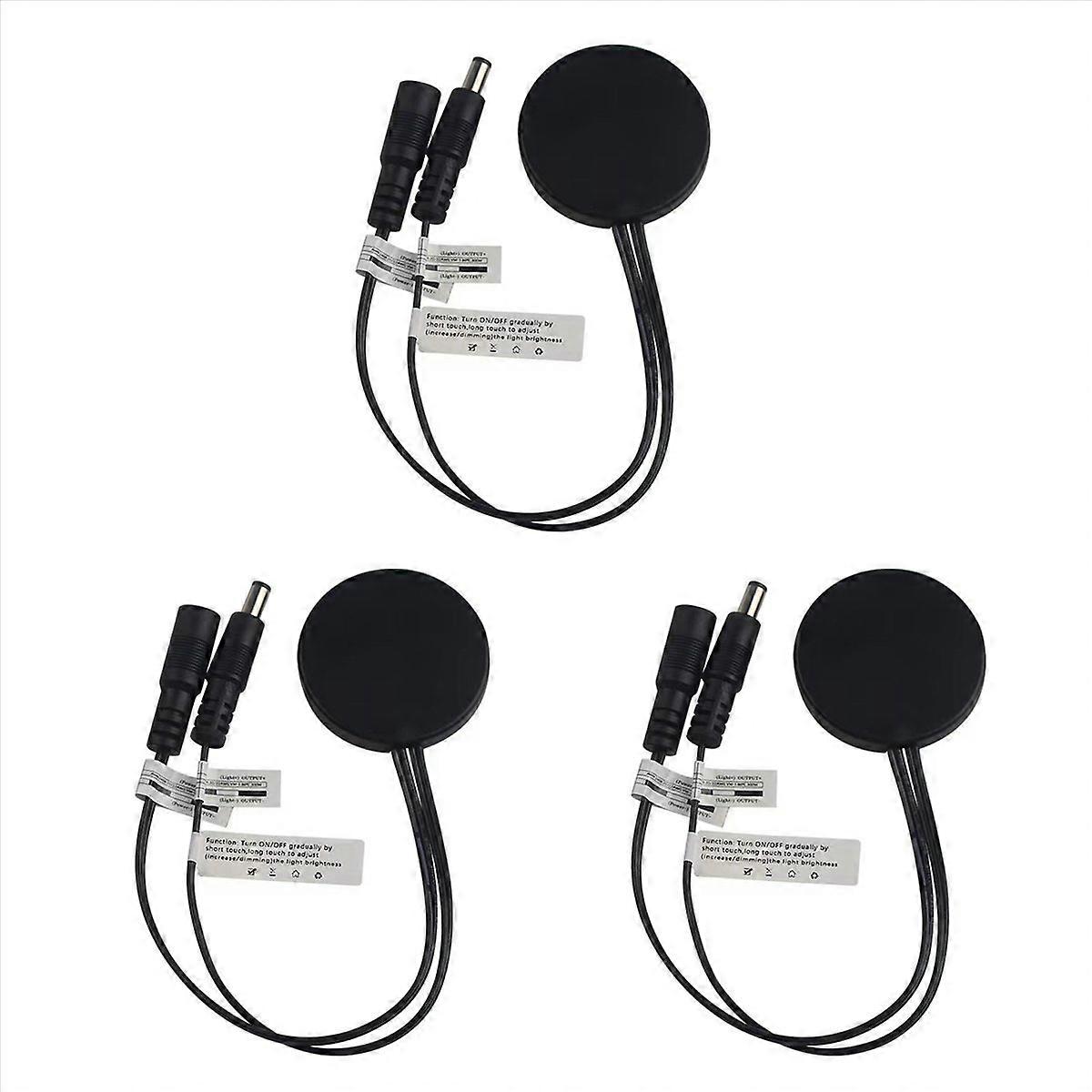 Wood Panel LED Touch Sensor Dimmer Switch Hidden Switch Touch Switch for LED Strip