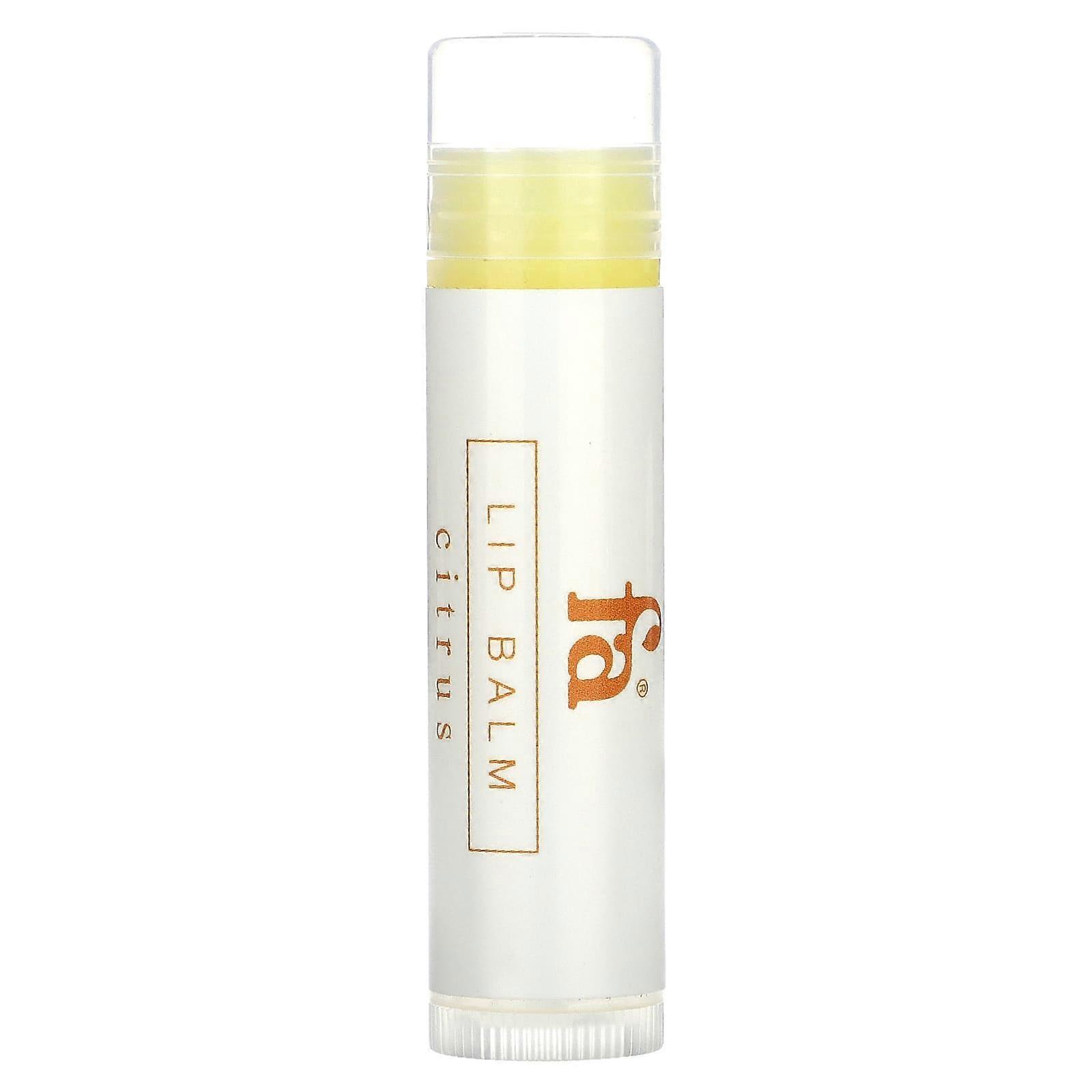 Organic Lip Balm, Citrus, 0.15 oz (4.25 g)
