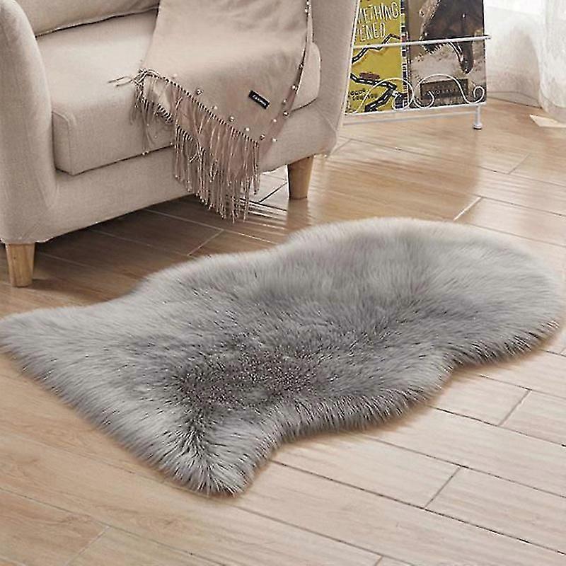 Luxora Soft sheepskin fluffy artificial fur carpet household floor mat small carpet