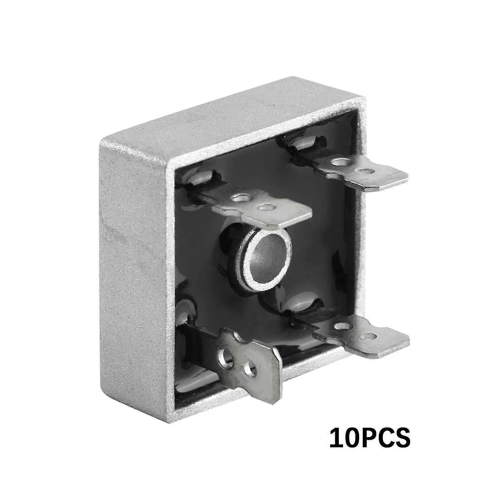 10pcs High Current Rectifier Easy to Install Sturdy Bridges Rectifier for Rectifier Power Supplies