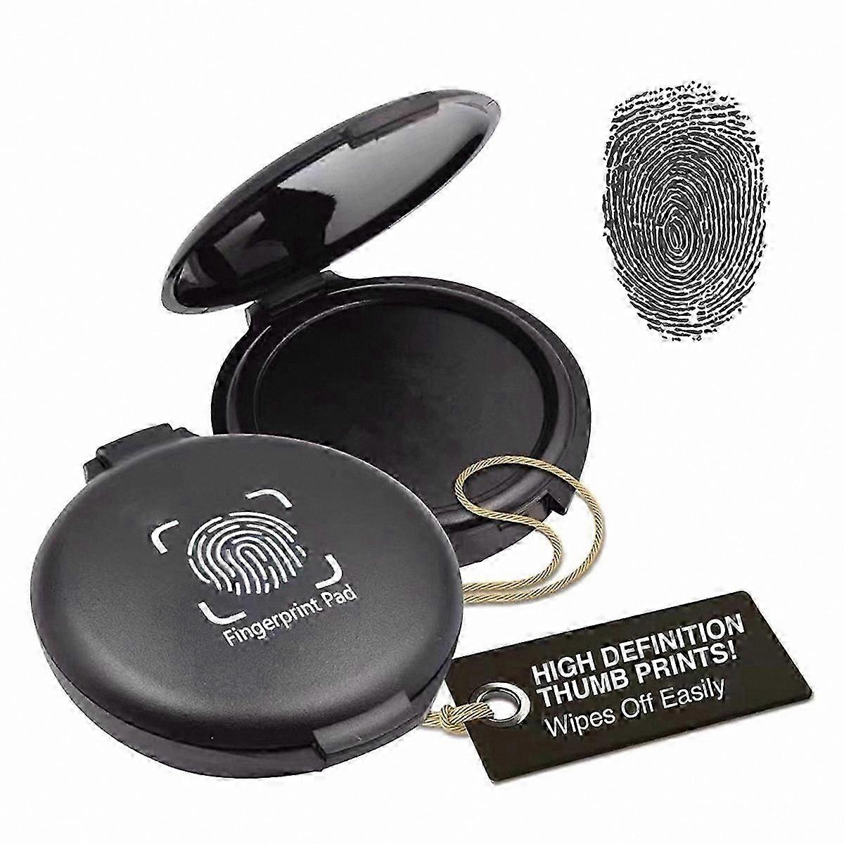 Quick-Drying Fingerprint Ink Pad for Easy Use