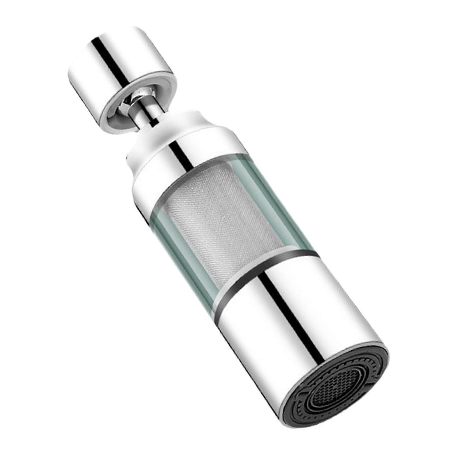 Bathroom Sink Faucet Filter ABS Extended Tap, 360 Degree Rotating Nozzle, 3Mode Filtration For Kitchen RV Bathroom