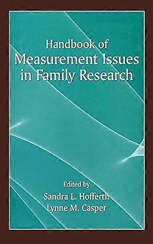 Handbook of Measurement Issues in Family Research