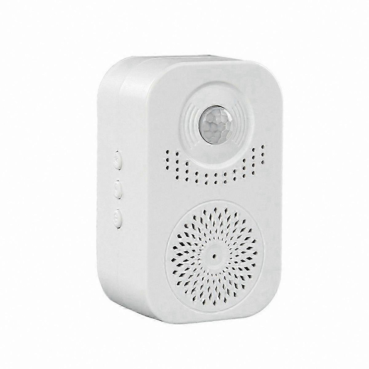 Smart Doorbell with Motion Sensor and Voice Alert for Home or Business Entry