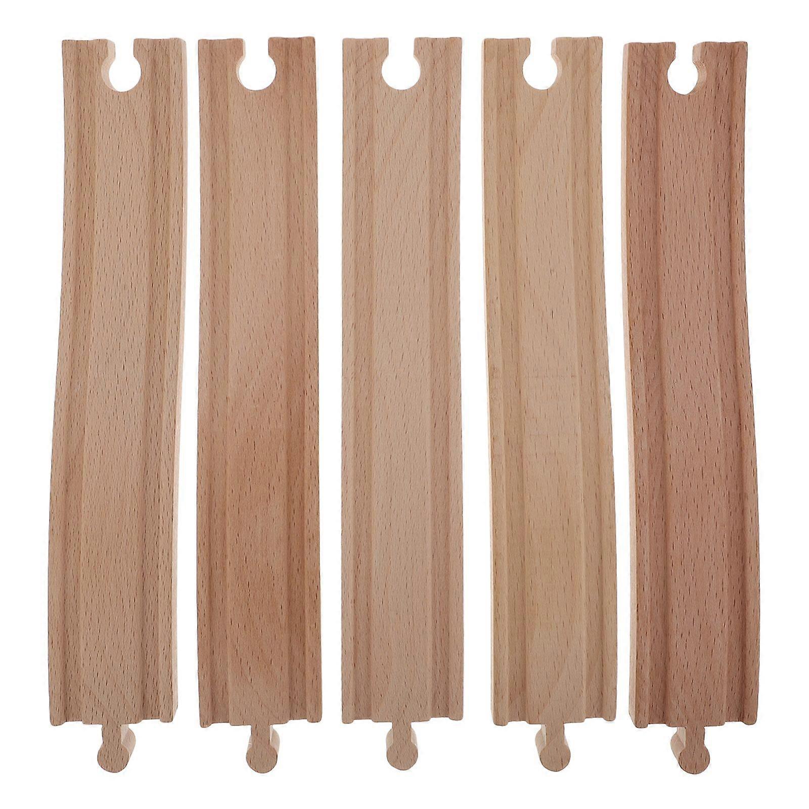 子供のための1セットの木製列車線路玩具鉄道拡張アクセサリー