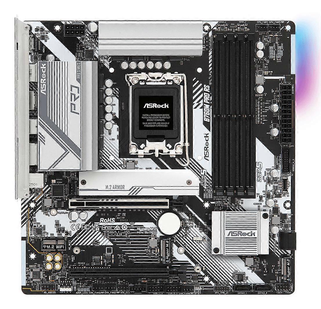 Asrock B760m Pro Rs Intel B760 Lga 1700 Micro Atx