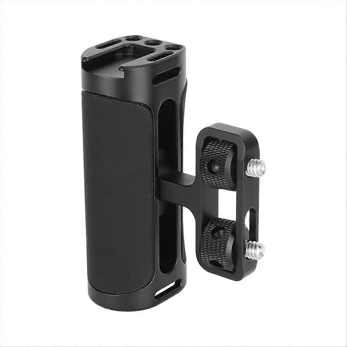 Universal Side Handle Grip with Dual 1/4 in-20 Screw Mount