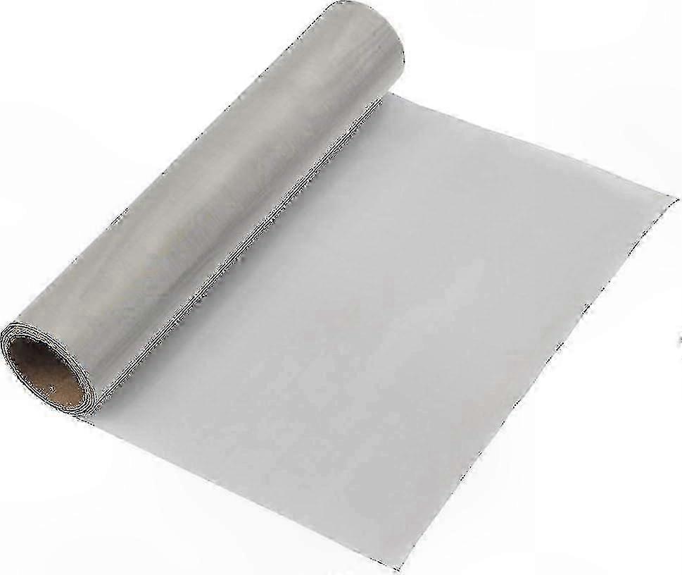 304 Stainless Steel Woven Mesh Sheet 30x100cm for Filtering and Sifting Uses