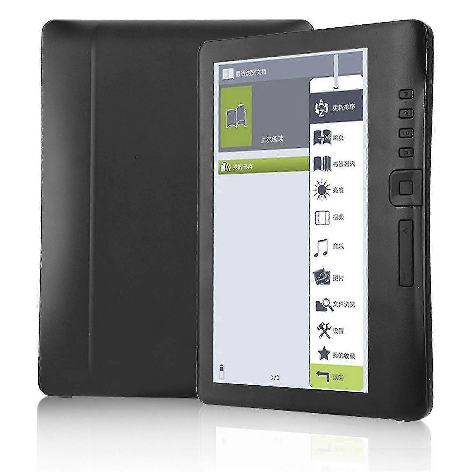 Portable 7inch E Book Reader Colorful Screen Supports Memory Card 8G Memory