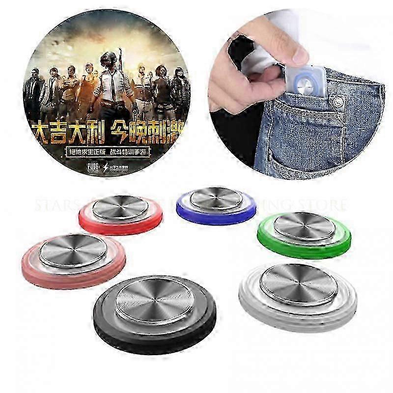 1Pc Q8 Plus Mini Round Game Joystick Gamepad Sucker Touch Screen Controller for PUBG