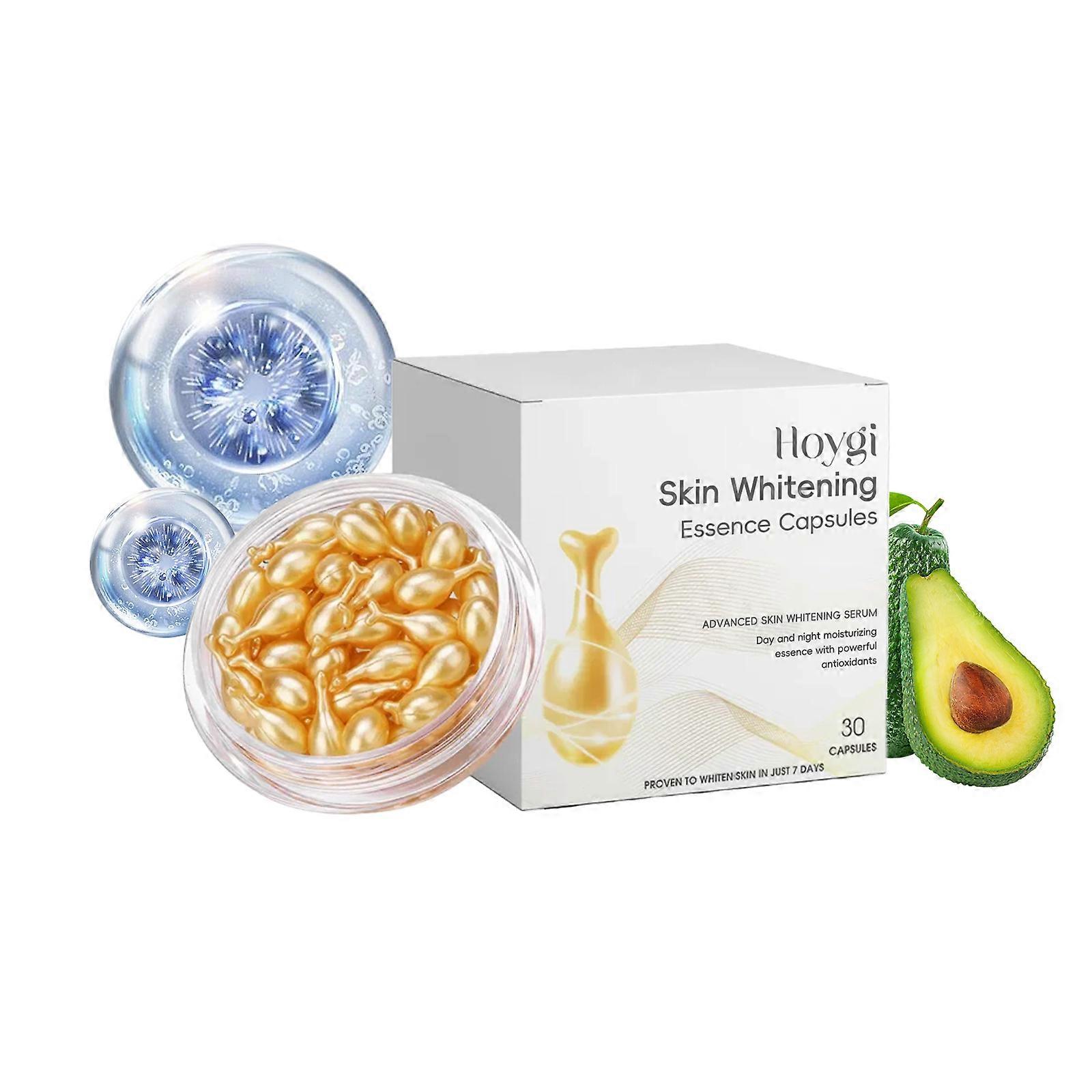 Brightening Capsules Contain Triethanolamine And Tocopherol (Vitamin E)
