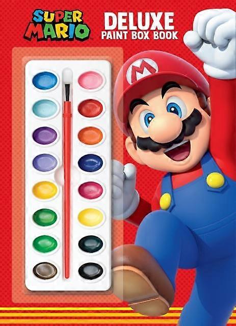 Super Mario Deluxe Paint Box Book Nintendo by Steve Foxe Paperback