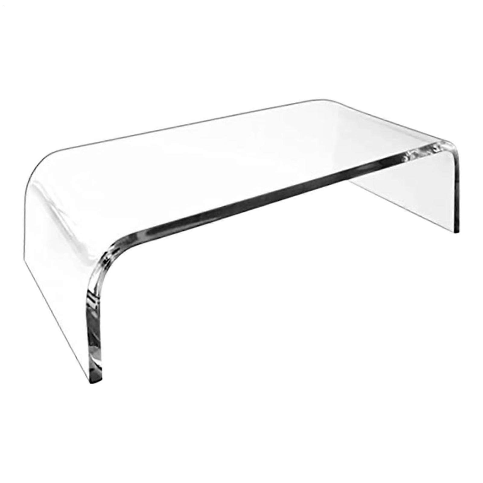 Desk Riser Acrylic Monitor Stand For Desk, Keyboard Storage Rack, Desktop Posture Support