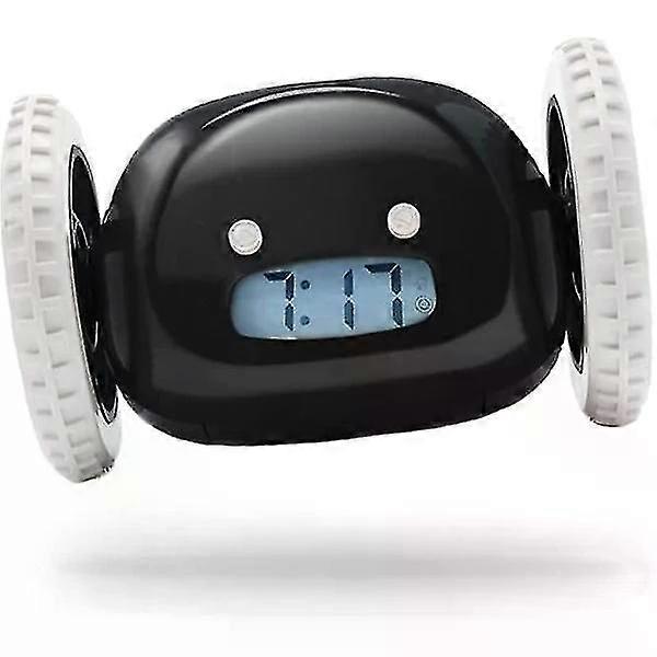 Rolling alarm clock 2024 - extra loud for heavy sleepers (Clockie Robo（mov）
