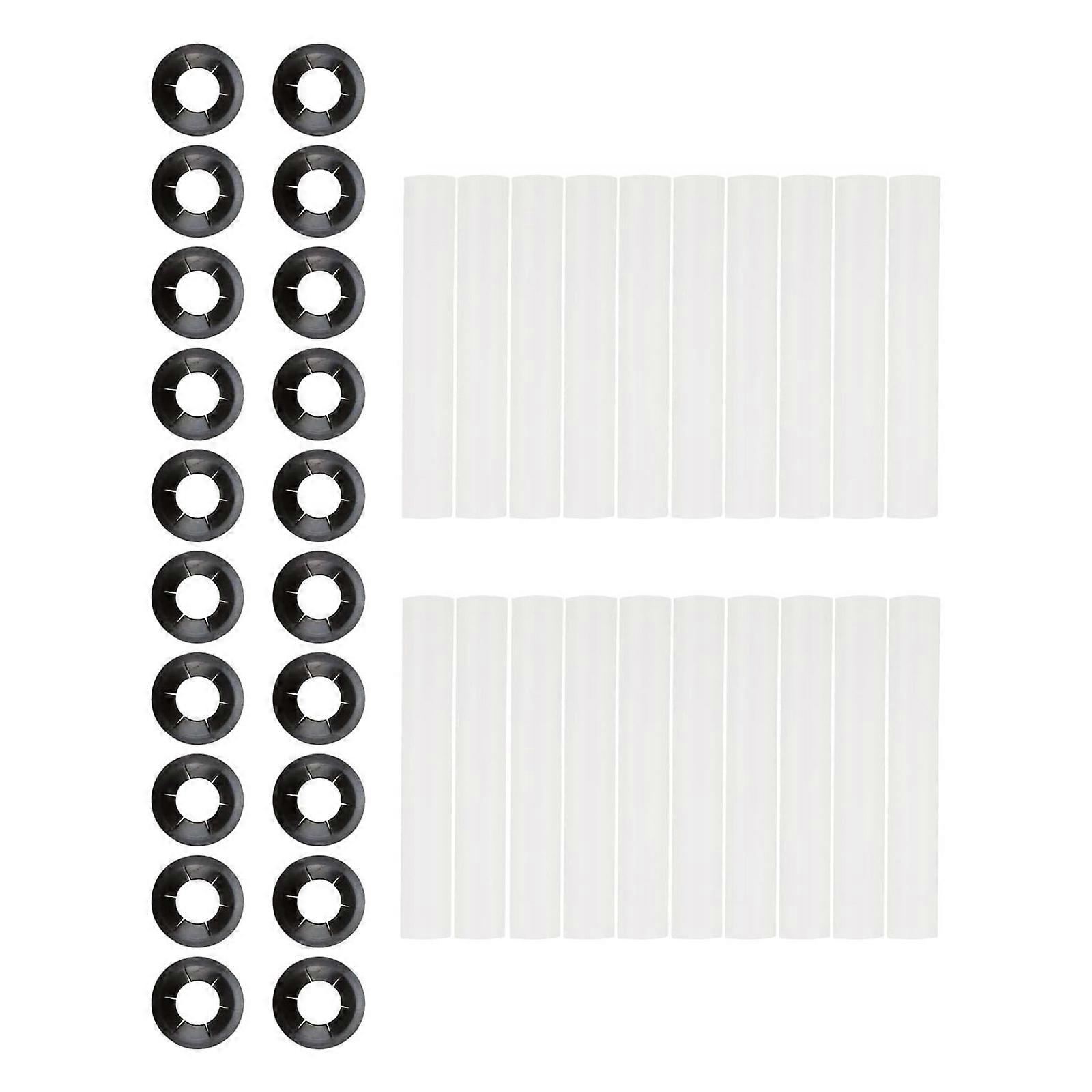 20pcs Garage Door Rollers with Quiet  Designs Noise Reduction Rollers Simple Installation for Consistent & Smooth Use Multicolor