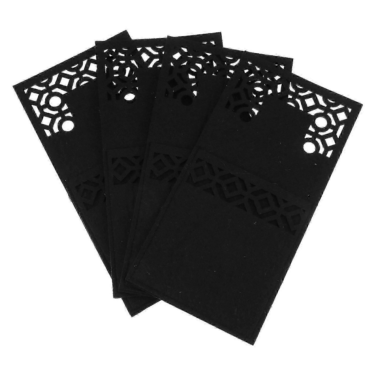 4PCS Xmas Party Cutter Fork Bag Practical Tableware Bag Party Tableware Cover