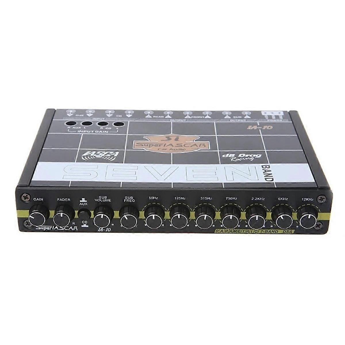 Car Audio 7 Band Equalizer Car Amplifier EQ Equalizer Class Fever Audio Car Tuner Universal