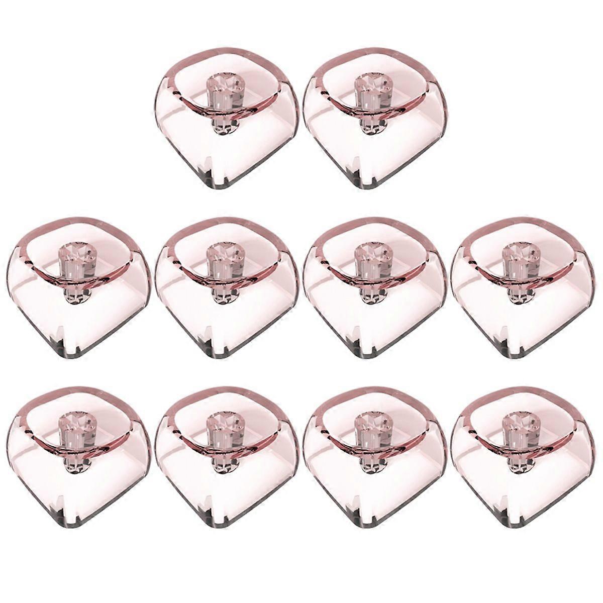 10Keys MOA 1U Keyboard Keycap PC Transparents Crystal Blank Keycaps 1.7MM for MX Switches Gaming Key