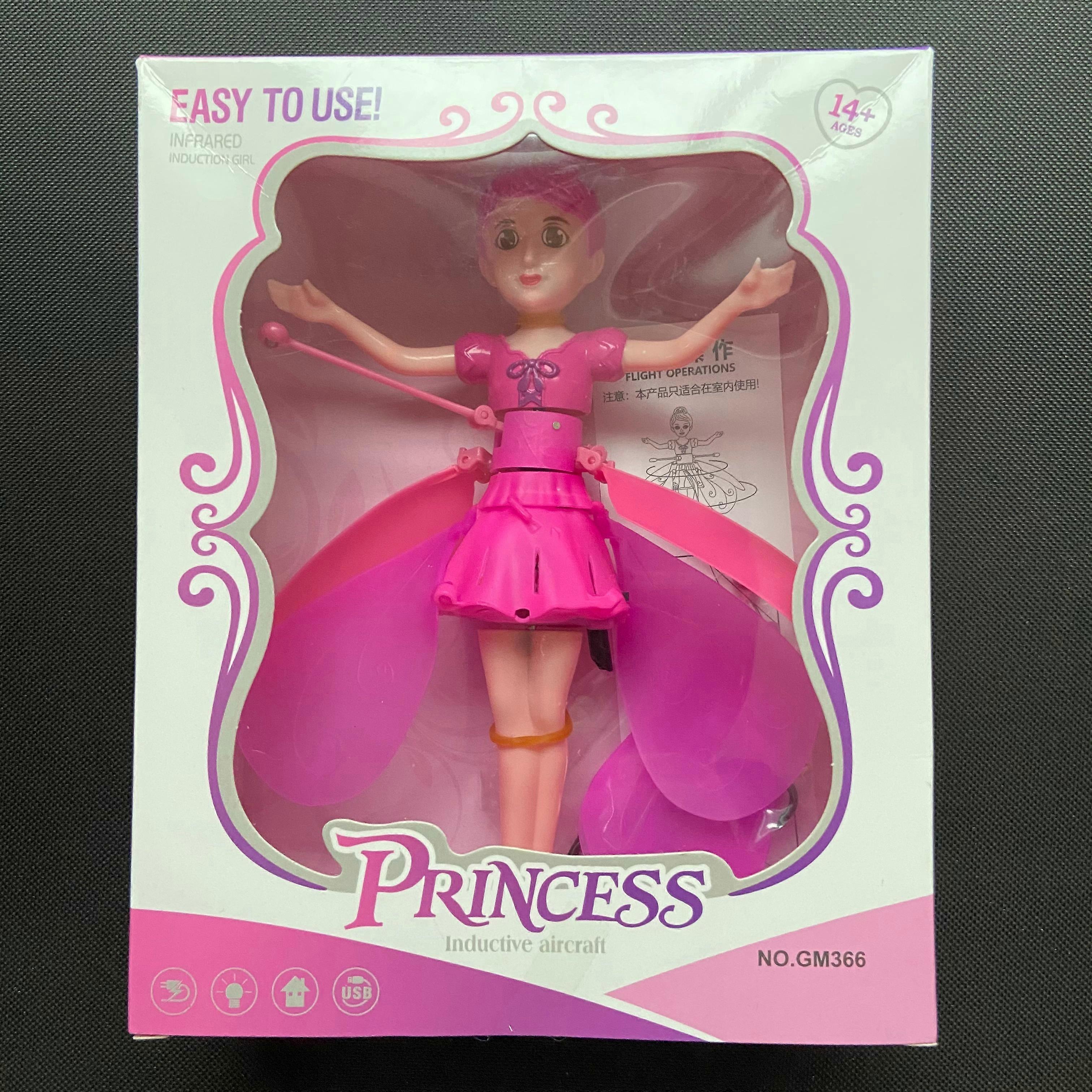 Flying Doll Dancing Simulation Helicopter Gesture Induction Machine Rotating Flying Toy Luminous Children's Toy Gift